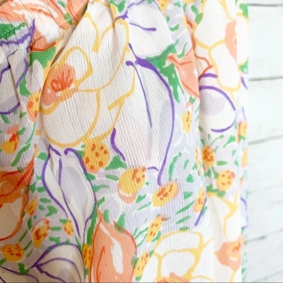 Vintage Gold Label VS Floral Lounge Beach Pants - Picture 5 of 5